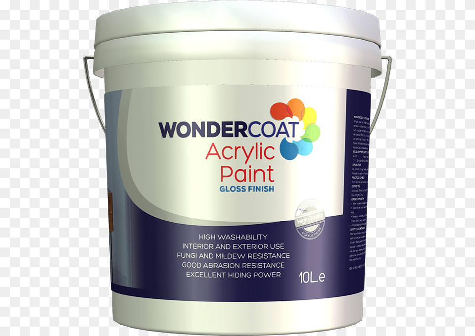 Wondercoat Silk Finish Acrylic Paint In Ghana, Paint Container, Bucket, Can, Tin Free Png Download