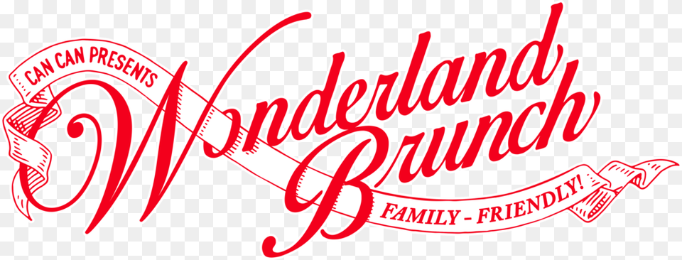 Wonderland Brunch 2019 V2 Red Logo 2 Calligraphy, Dynamite, Weapon, Text Free Transparent Png