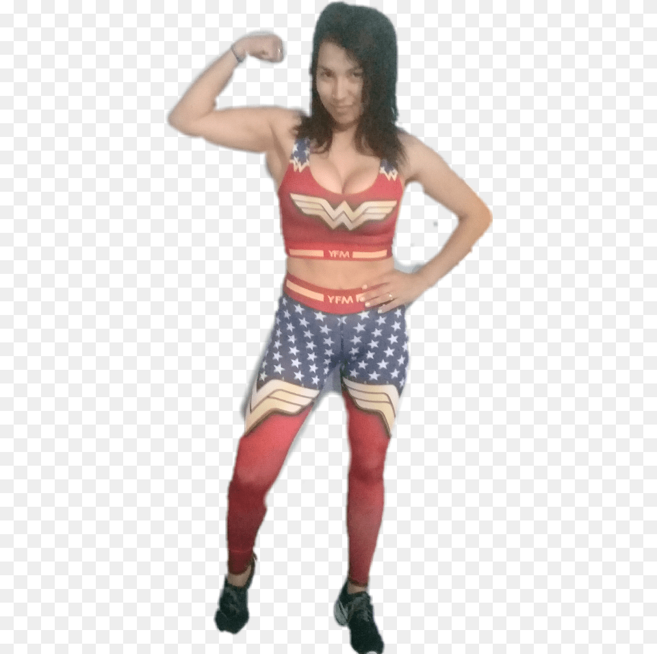 Wonderwoman Freetoedit Girl, Clothing, Shorts, Teen, Female Free Png Download