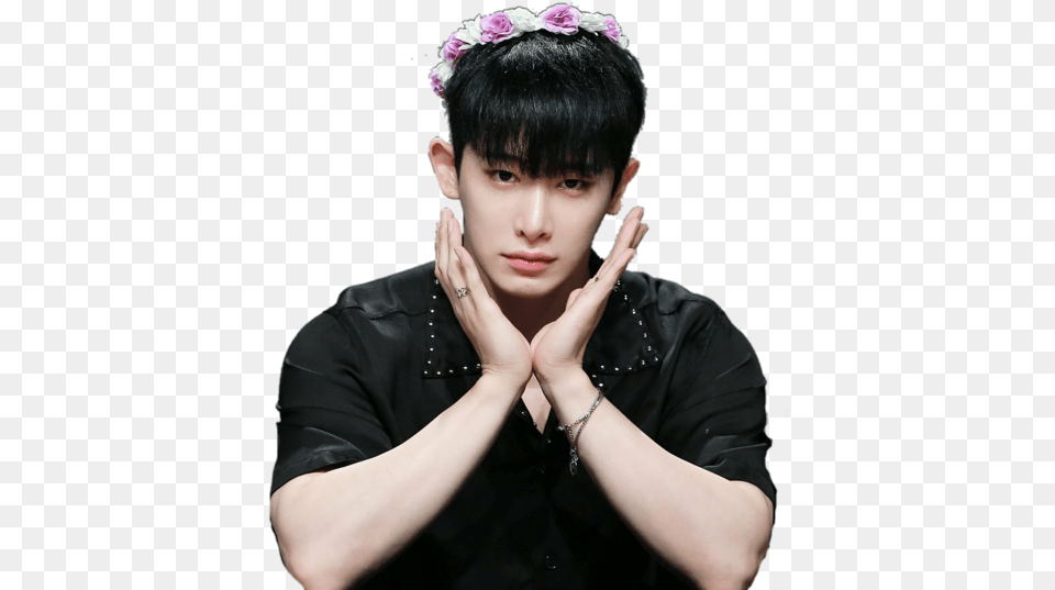 Wonho And Monsta X Wonho, Black Hair, Hair, Person, Head Free Png Download