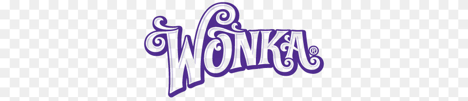 Wonka Logo, Purple, Text Free Png Download