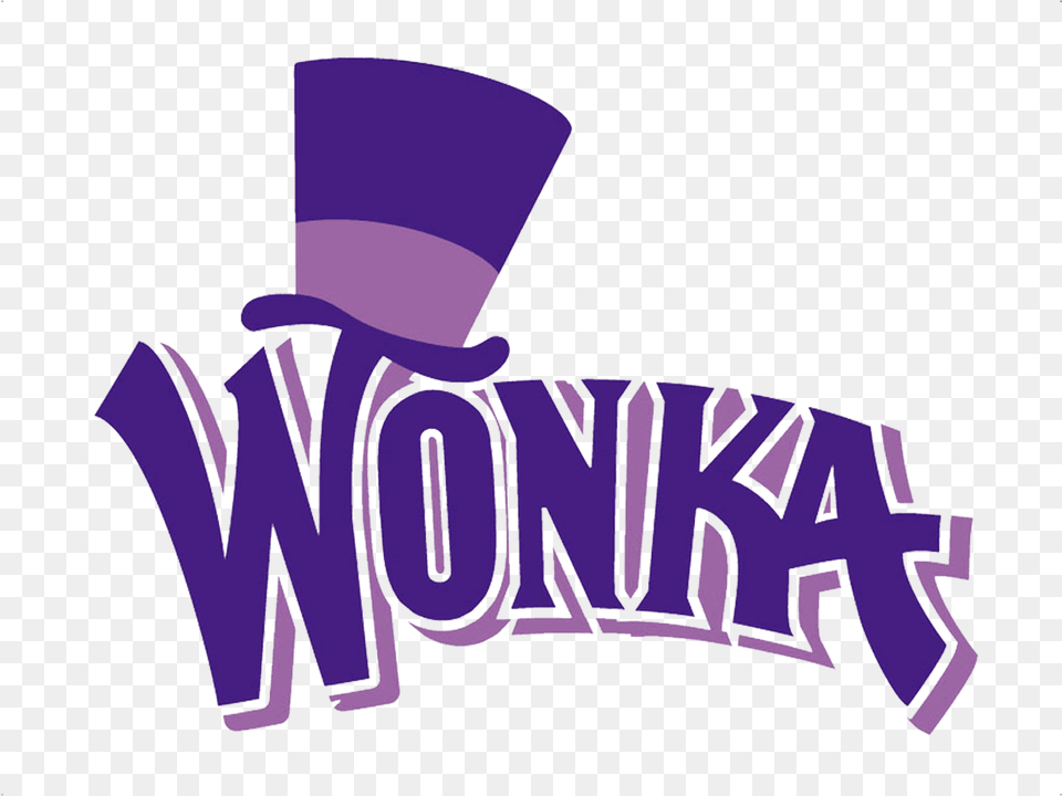 Wonka Logo And Symbol Meaning History Willy Wonka Logo, Lighting, Purple, People, Person Png