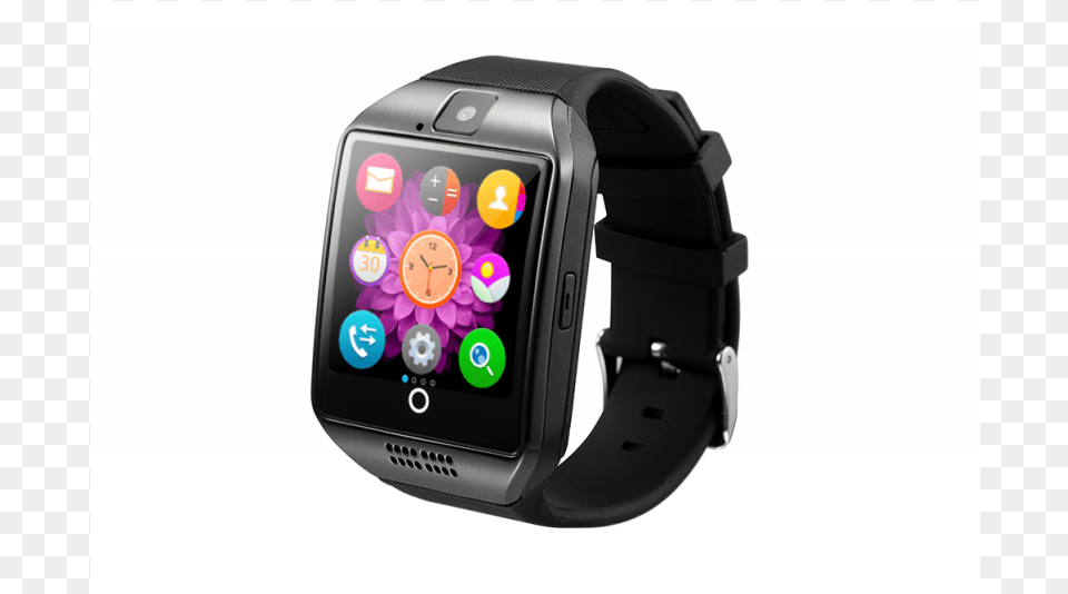 Wooboo Original Q18 Wireless Smart Watch Arc Clock, Arm, Body Part, Person, Wristwatch Free Png Download