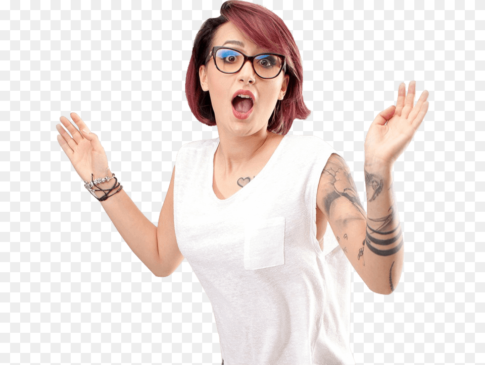 Woocommerce, Woman, Surprised, Person, Head Free Transparent Png