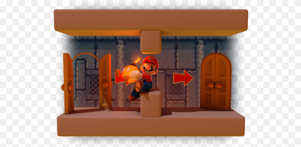 Wood, Baby, Person, Game, Super Mario Png Image