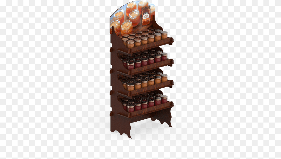 Wood, Furniture, Food, Shelf Free Png Download