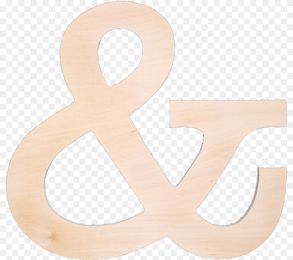 Wood Ampersand Symbol Sign, Alphabet, Text, Number, Electronics Free Transparent Png