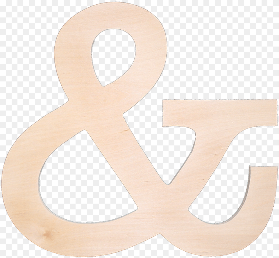Wood Ampersand Symbol Wood, Alphabet, Text, Number, Electronics Png Image