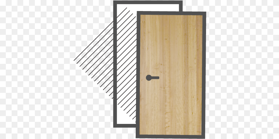 Wood And Fiberglass Doors Home Door, Plywood, Indoors, Interior Design Png