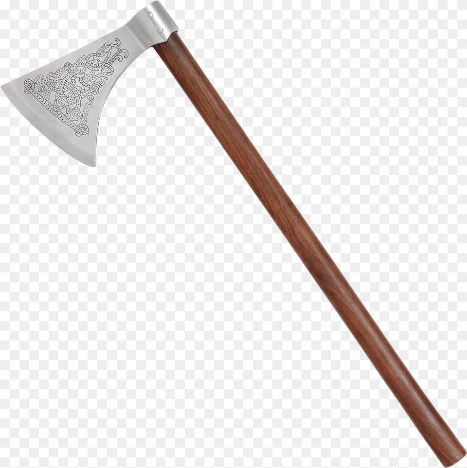 Wood Axe Hd Viking Two Handed Battle Axe, Device, Tool, Weapon Png