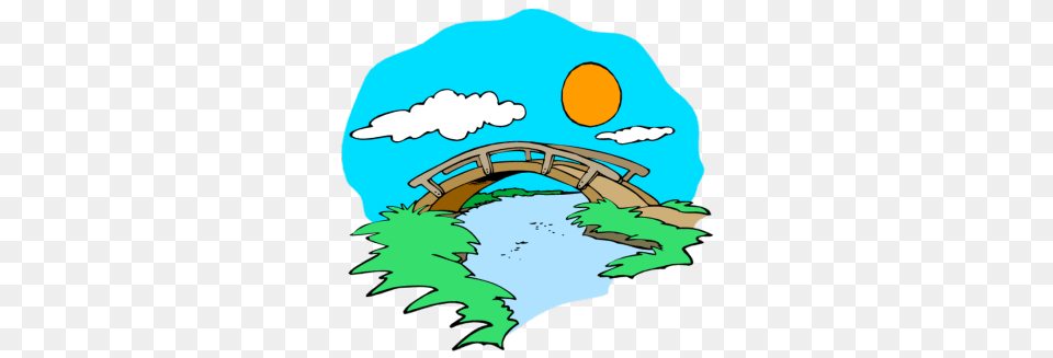 Wood Bridge Cliparts, Arch, Outdoors, Nature, Land Png Image