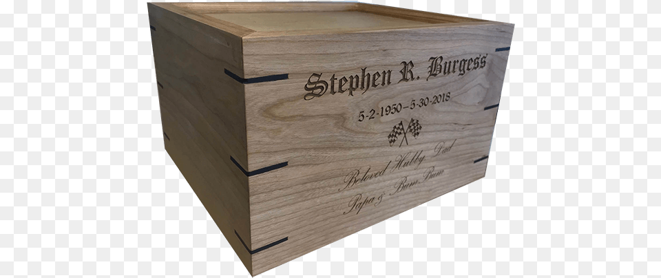 Wood Card Box Engraving, Crate, Mailbox Png