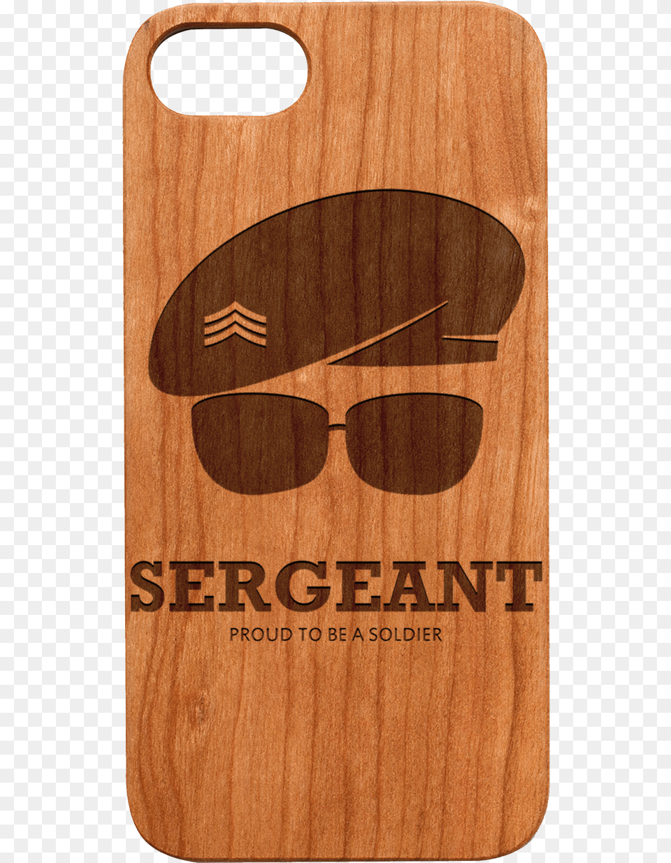 Wood Case Cherry, Accessories, Plywood, Sunglasses, Cutlery Free Png Download