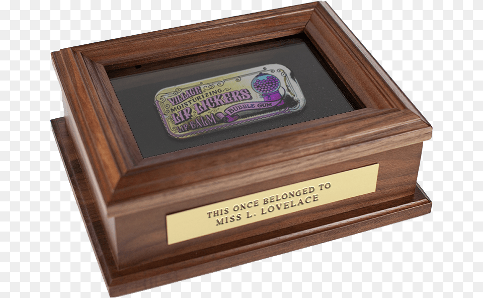 Wood Championship Ring Display Case, Box, Mailbox, Crate Free Transparent Png