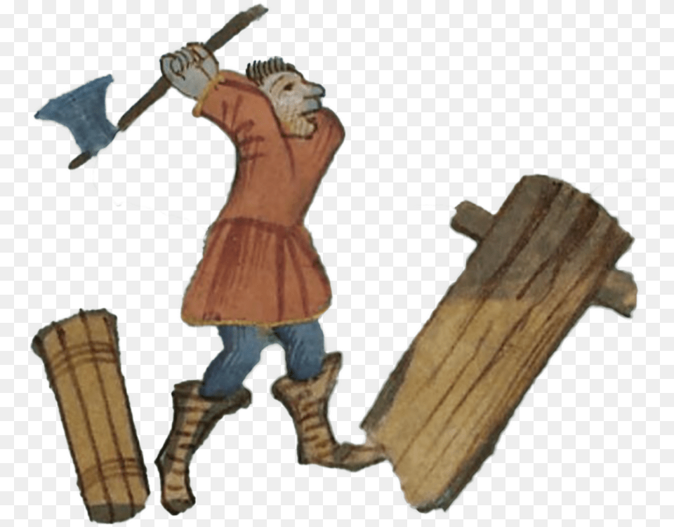 Wood Chopping Hatchet Lumberjack Animated Wood Cutter, Person, Weapon Free Transparent Png