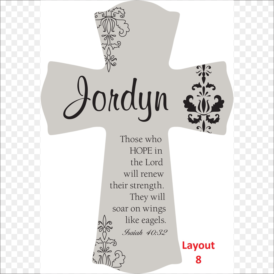 Wood Cross She Said Yes Personalized 4quot X, Symbol, Clothing, T-shirt, Tomb Png Image