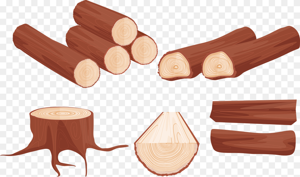 Wood Euclidean Vector Clip Art Troncos De Madeira Desenho, Lumber, Plant, Tree Free Png Download