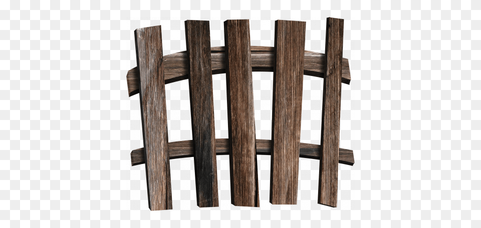 Wood Fence Graphic, Hardwood, Gate, Stained Wood Png Image