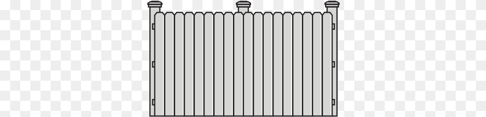 Wood Fence Styles Solid, Gate, Picket Free Png