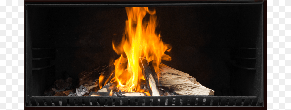 Wood Fire Hearth, Fireplace, Indoors, Flame, Bonfire Free Transparent Png