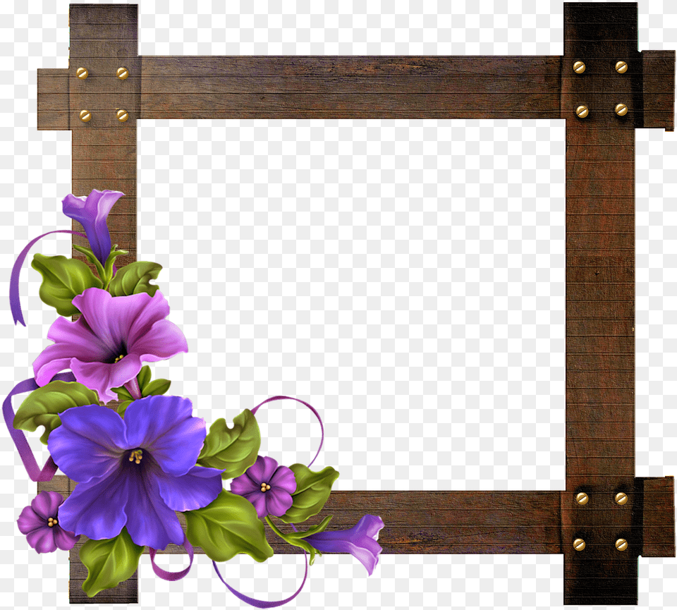 Wood Frame Vintage Floral Birds Image On Pixabay Floral Design, Art, Plant, Pattern, Graphics Free Transparent Png