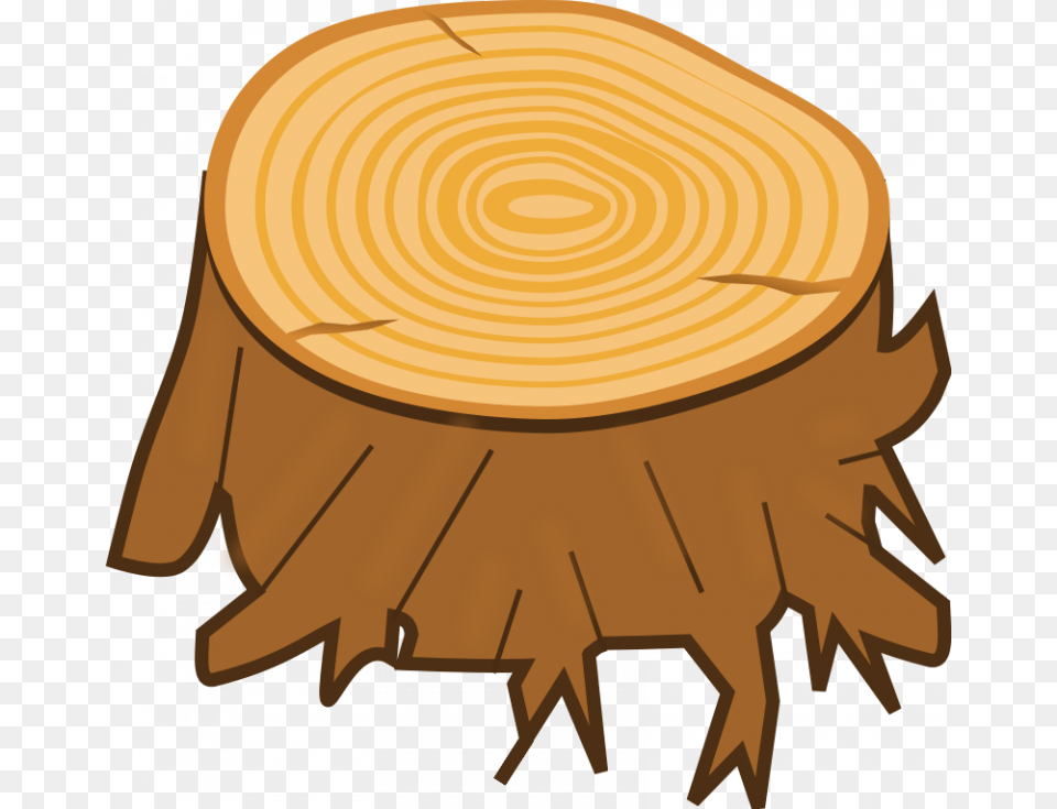 Wood Stump Camping Clipart Tree Stump, Plant, Tree Stump Free Png