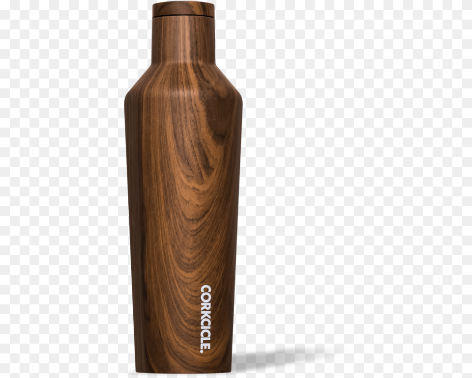 Wood Grain Corkcicle, Bottle, Jar, Pottery, Shaker Png Image