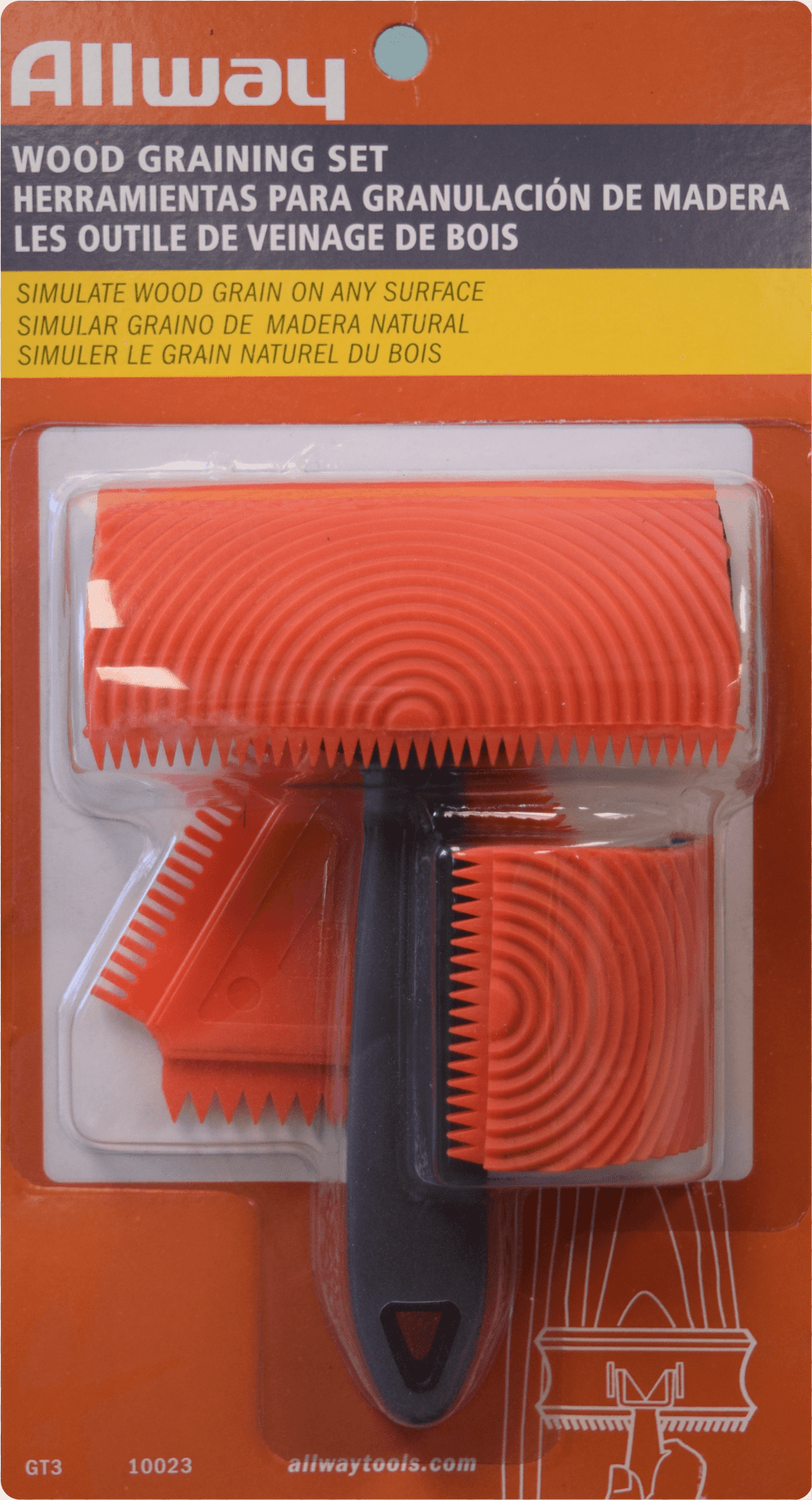 Wood Graining Tool Set Png Image