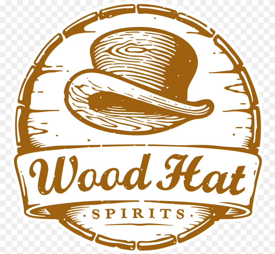 Wood Hat Spirits Into The Woods Logos, Clothing, Logo, Cowboy Hat Free Transparent Png