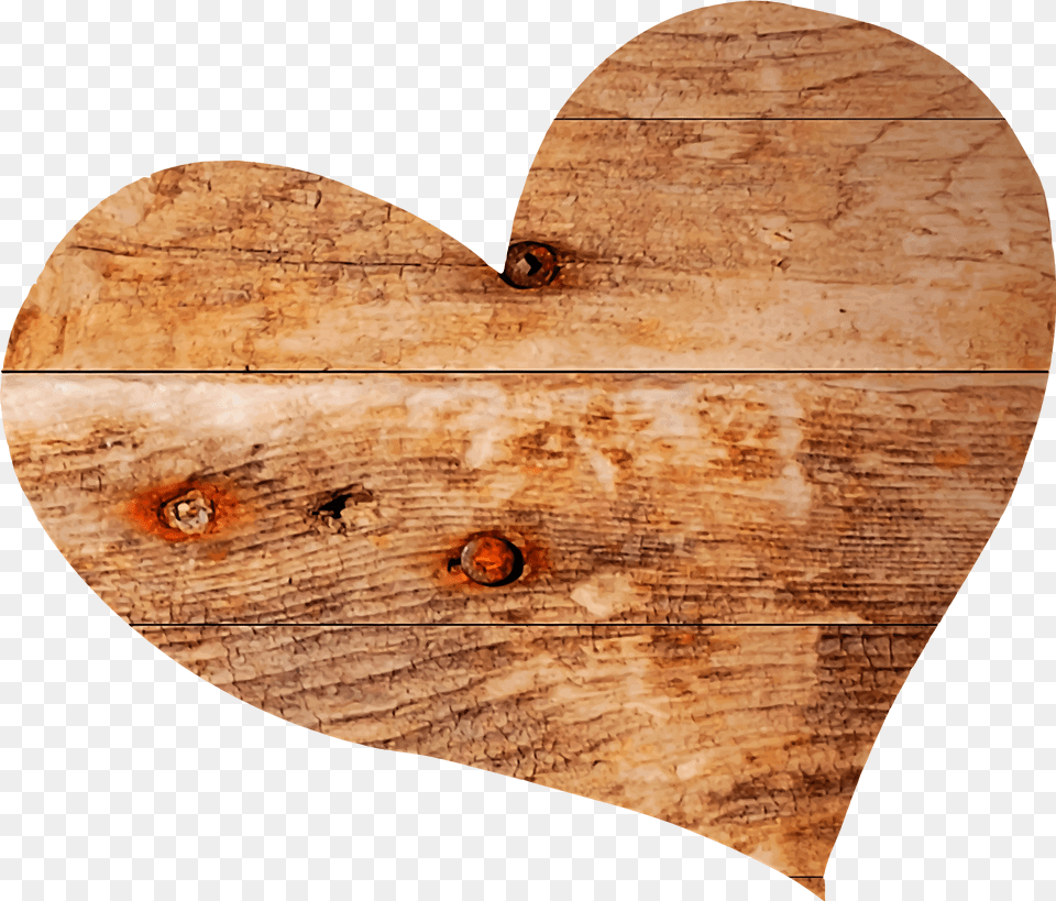 Wood Heart Full Size Download Seekpng Wooden Heart, Symbol, Love Heart Symbol Free Transparent Png