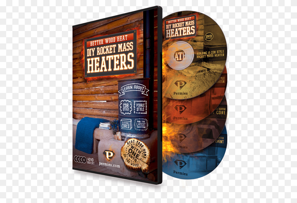 Wood Heat Videos Rocket Mass Heater, Disk, Dvd Free Png