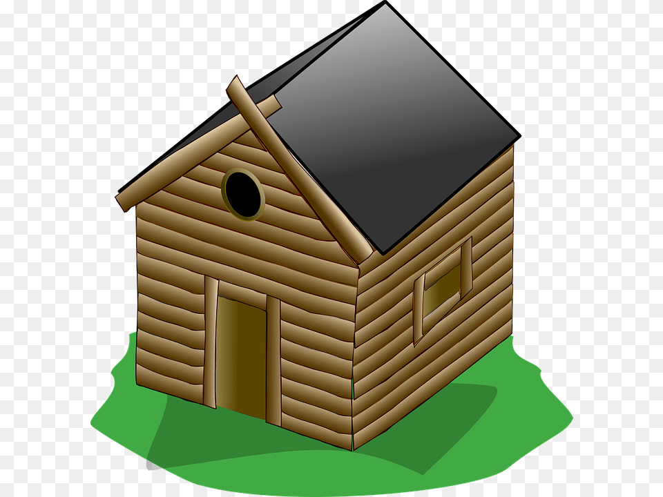 Wood House, Architecture, Building, Cabin, Housing Free Png Download