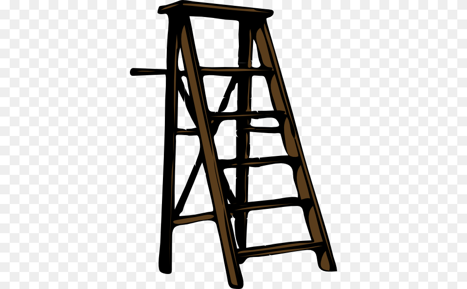Wood Ladder Illustration, Architecture, Building, House, Housing Free Png