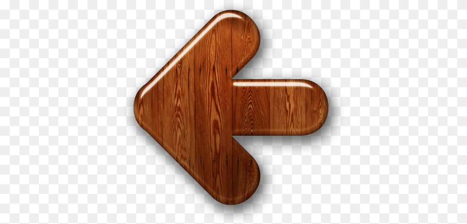 Wood Left Arrow Sign Icons And Backgrounds Wood Icon, Hardwood, Plywood, Furniture Free Png