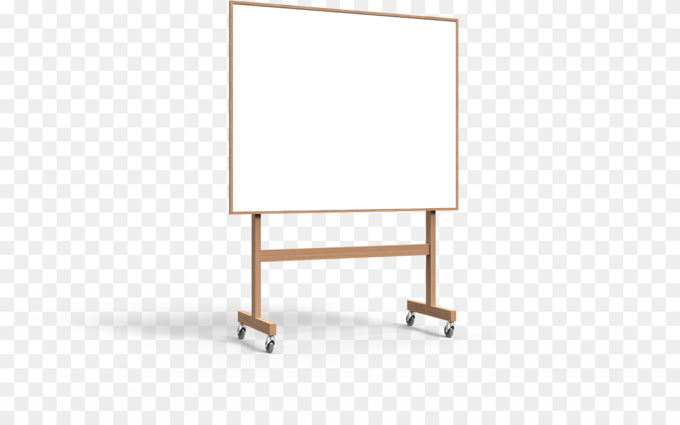 Wood Mobile Whiteboard Billboard, White Board, Electronics, Screen Free Transparent Png