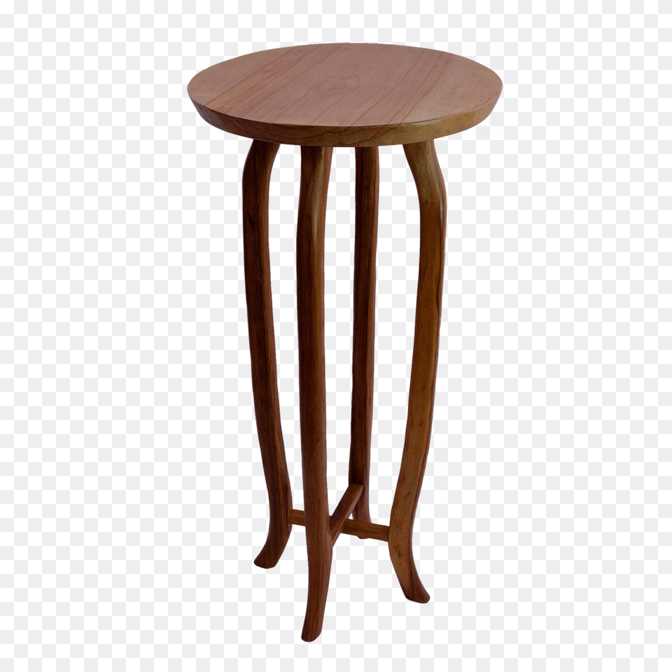 Wood Pedestal With Curved Legs, Furniture, Table, Dining Table, Coffee Table Free Png