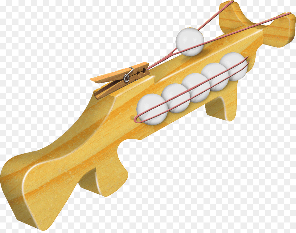 Wood Ping Pong Gun, Guitar, Musical Instrument Free Transparent Png