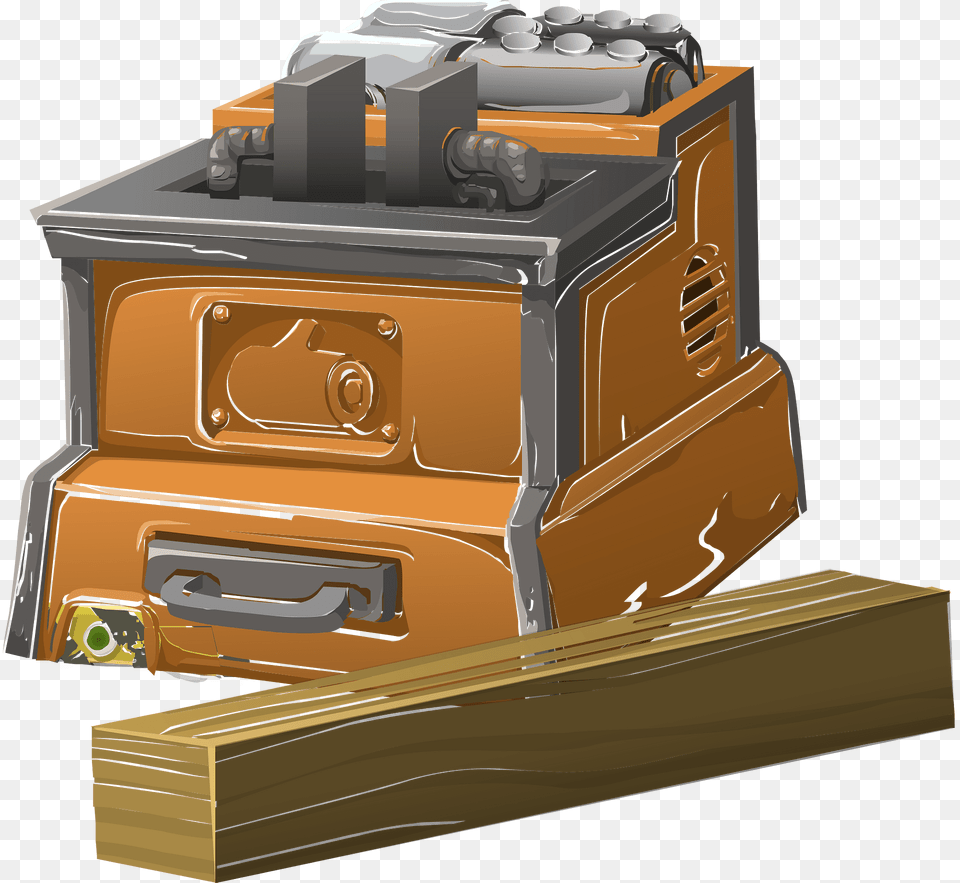 Wood Processing Machine Clipart, Drawer, Furniture, Bulldozer, Device Free Transparent Png