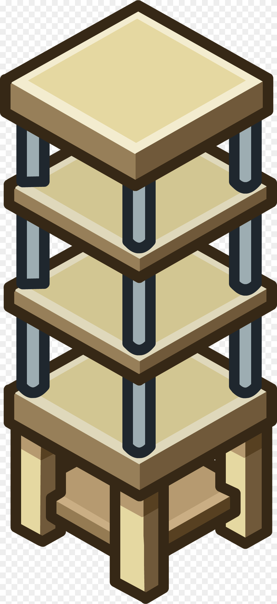 Wood Shelves Icon Estante Id Club Penguin, Plywood, Drawer, Furniture, City Free Transparent Png