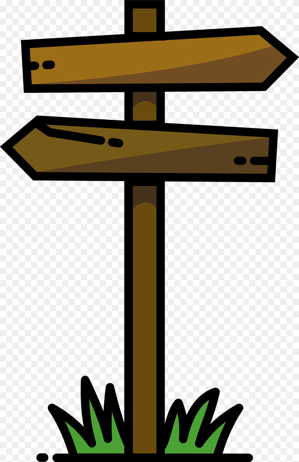 Wood Sign Clipart, Cross, Symbol, Road Sign Free Transparent Png