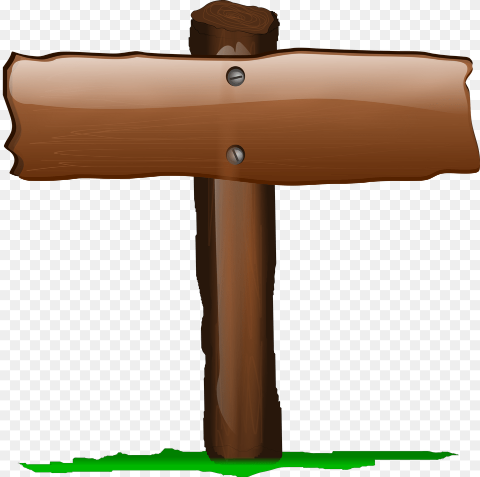 Wood Sign Clipart, Device, Hammer, Tool, Mallet Png Image