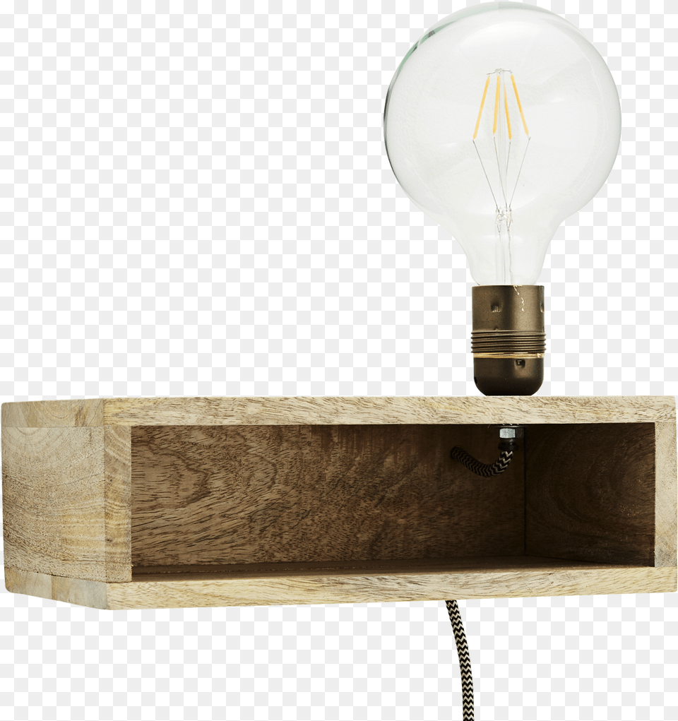 Wood Wall, Light, Lightbulb Png