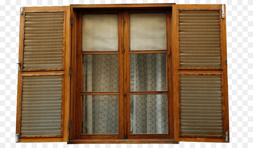 Wood Window Frames, Curtain, Home Decor, Shutter, Window Shade Png Image