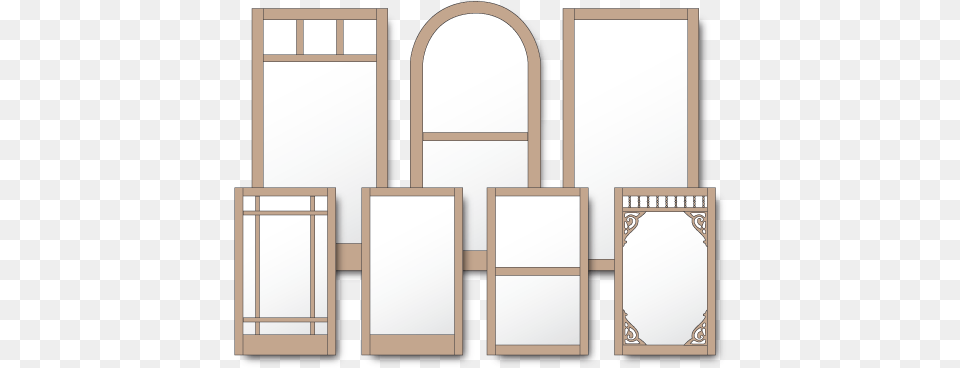 Wood Window Screens And Storm Windows Wood Window Screen, Mirror, Door Png Image