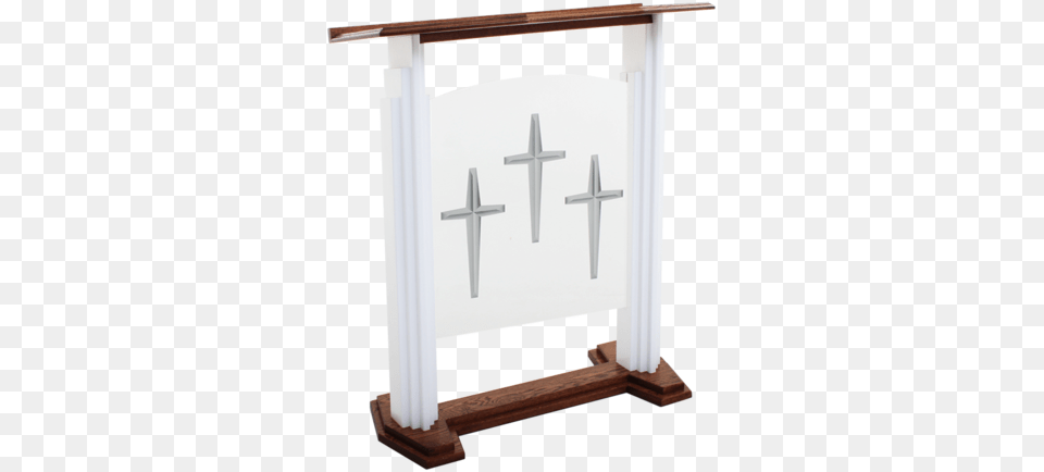 Wood With Acrylic Pulpit 701w Proclaimer Pulpit, Altar, Architecture, Building, Church Free Transparent Png