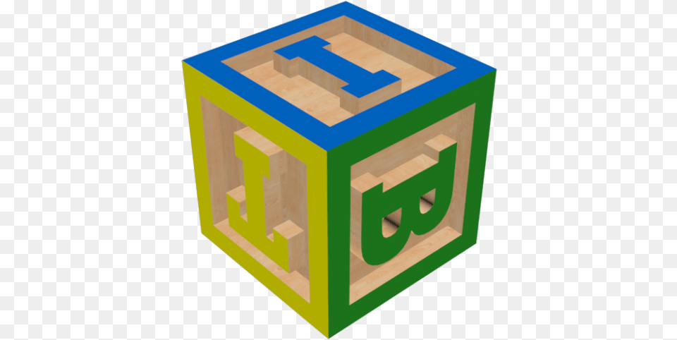 Wooden Abc Blocks Cube, Box, Crate Free Png Download