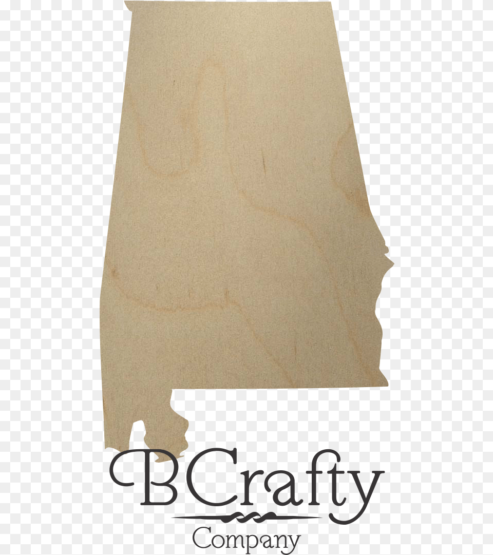 Wooden Alabama State Shape Cutout Alabama State Shape, Wood, Plywood, Text, Paper Png