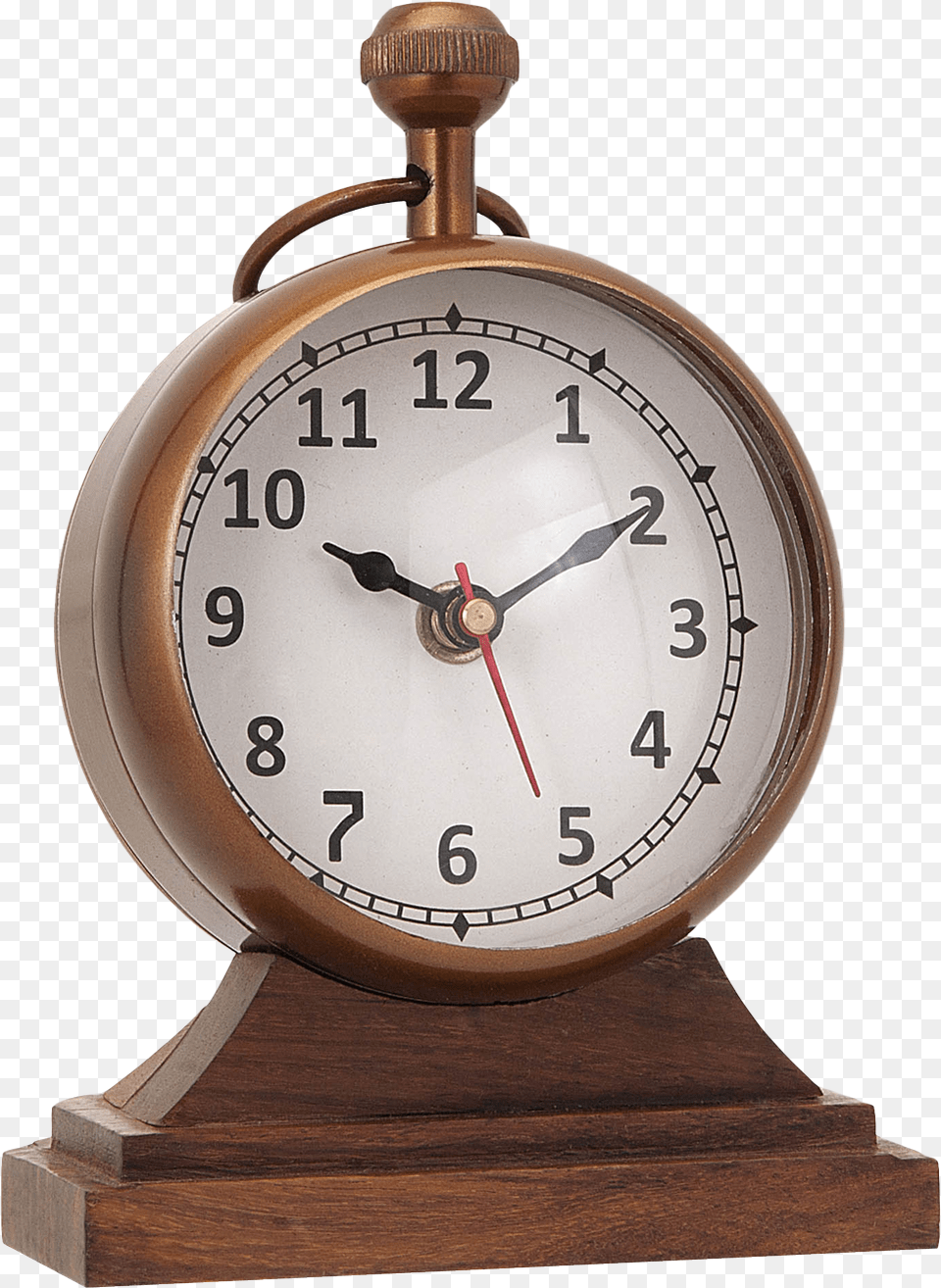 Wooden Alarm Clock Image Table Clocks, Alarm Clock, Wristwatch, Analog Clock Free Transparent Png