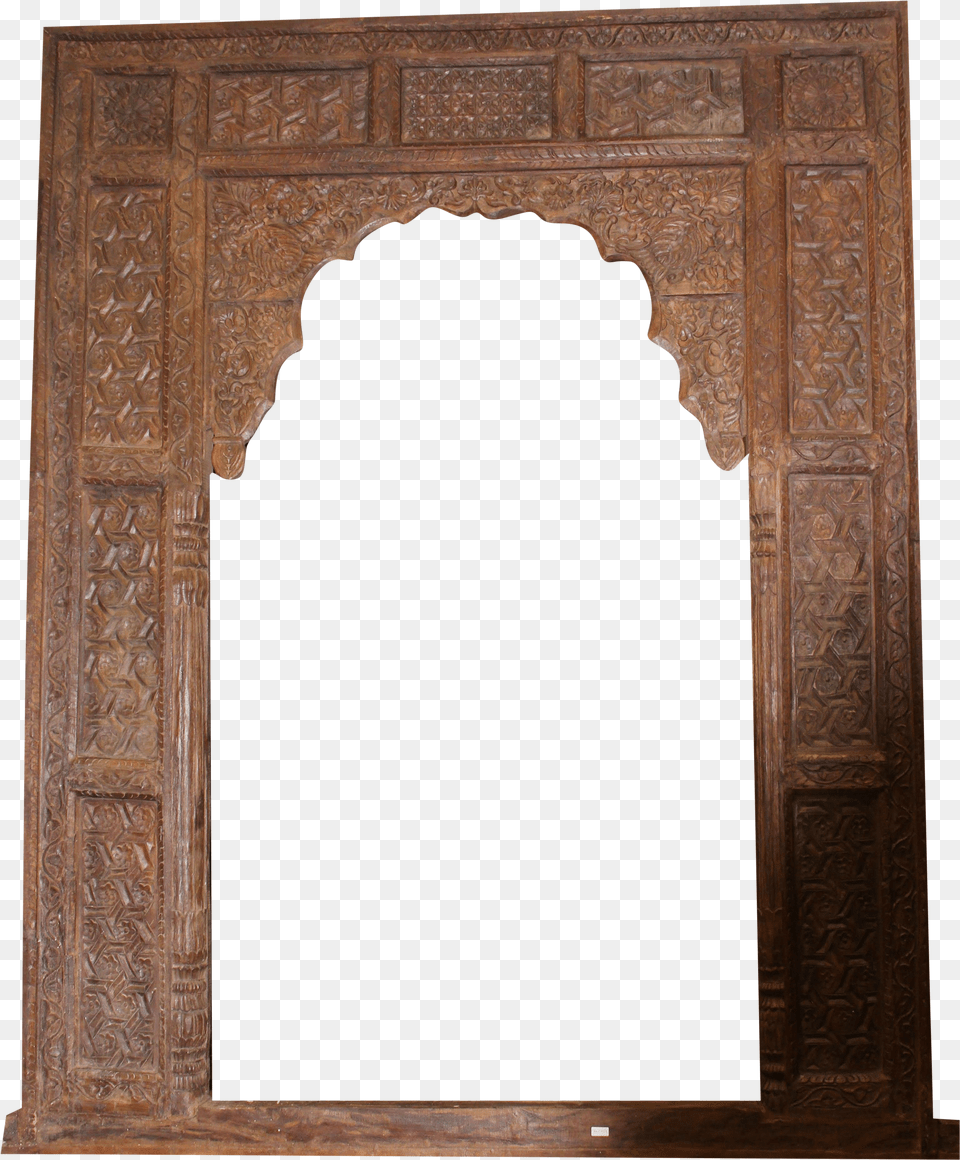 Wooden Arch Door Frame Png