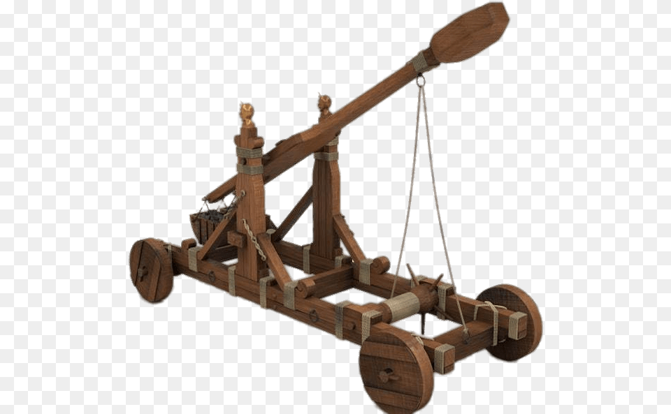 Wooden Ballista Catapult, Bulldozer, Machine, Toy Png Image
